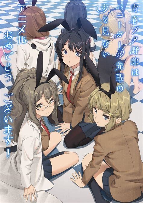 bunny girl anime|Seishun Buta Yarou wa Yumemiru Shoujo no Yume wo Minai.